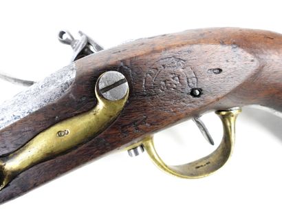 ARMES à FEU. Pistolet à silex de cavalerie...