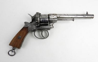 ARMES à FEU. Revolver à broche système Lefaucheux,...