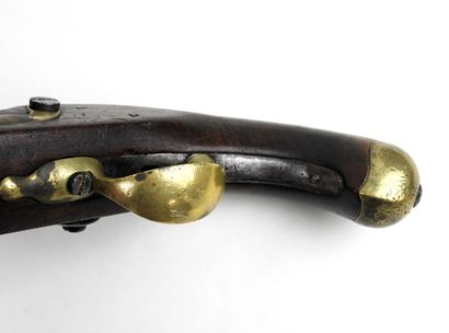 ARMES à FEU. Pistolet à silex de cavalerie...