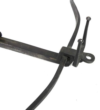 ARME de JET. Arbalète de tir, arbrier en...