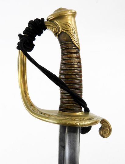 ARMES BLANCHES. Sabre d'adjudant d'infanterie...
