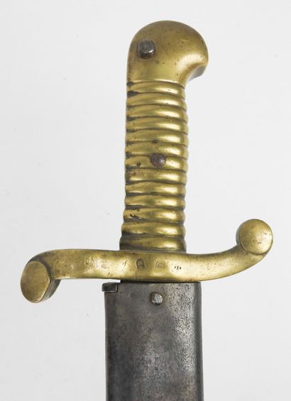 BAIONNETTES. Model 1840 bayonet saber for...