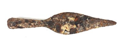 ARCHÉOLOGIE. Pointe de lance gauloise en...