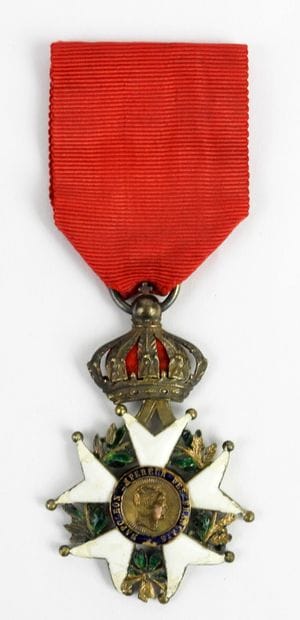 DÉCORATIONS. ORDRE de la LÉGION d'HONNEUR....