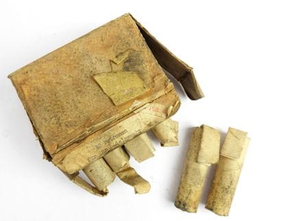 EQUIPMENT. Miscellaneous. Cardboard box marked...