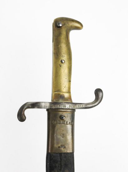 BAIONNETTES. PRUSSE. Model 1871 bayonet with...