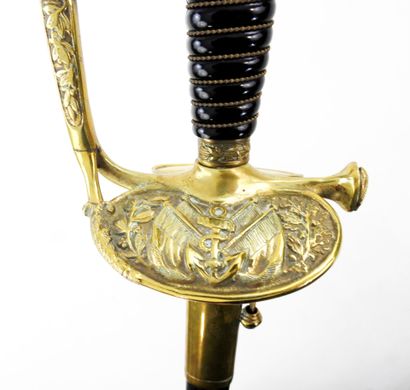ARMES BLANCHES. Epée modèle 1837 modifiée...