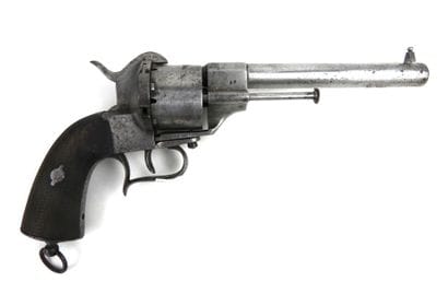 ARMES à FEU. ESPAGNE. Revolver à broche LEFAUCHEUX...