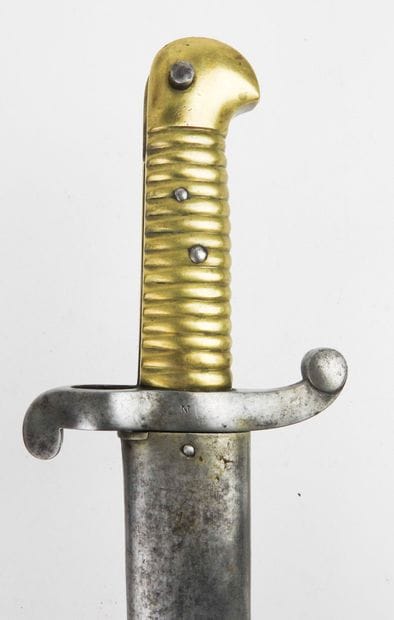BAIONNETTES. Model 1842 saber-bayonet with...
