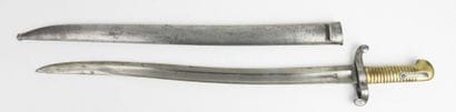 BAIONNETTES. Model 1842 saber-bayonet with...