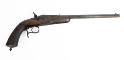 ARMES à FEU. Pistolet de tir système WARNANT...
