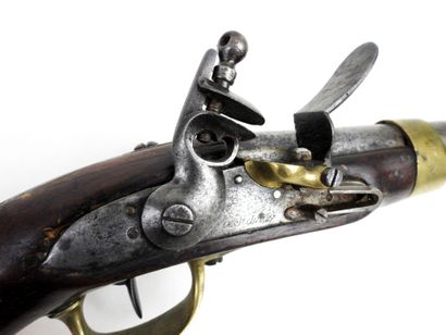 ARMES à FEU. Pistolet à silex de cavalerie...