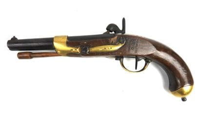 FIREARMS. Model 1822 T Bis cavalry percussion...