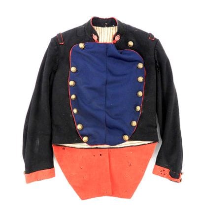 UNIFORMES. Habit à basques de pompier en...