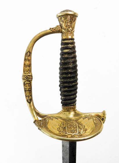 ARMES BLANCHES. Epée modèle 1816 d'officier...