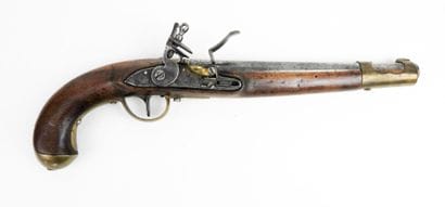 ARMES à FEU. AUTRICHE. Pistolet à silex de...