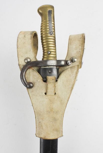BAIONNETTES. Chassepot model 1866 saber-bayonet...
