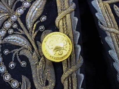 UNIFORMES. Habit brodé d'ingénieur des ponts...