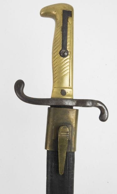 BAIONNETTES. SAXON. Model 1871 bayonet with...