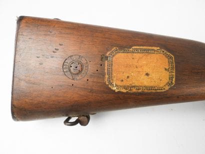FIREARMS. Chassepot model 1866 rifle, round...