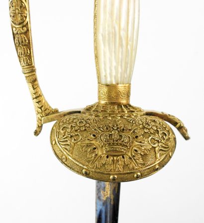 ARMES BLANCHES. EMPIRE ALLEMAND. Epée de...
