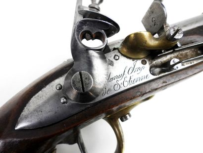 ARMES à FEU. Authentique paire de pistolets...