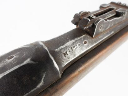 FIREARMS. Chassepot model 1866 rifle, round...