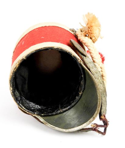 CURIOSITÉ. POLOGNE. Shako miniature du régiment...