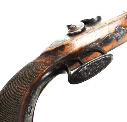 ARMES à FEU. Paires de pistolets à silex...