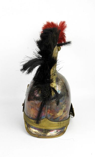 COIFFURES. Cuirassiers officer's helmet model...
