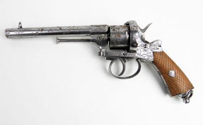 ARMES à FEU. Revolver à broche système Lefaucheux,...