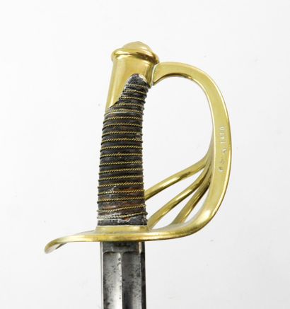 ARMES BLANCHES. Sabre de cavalerie de ligne...