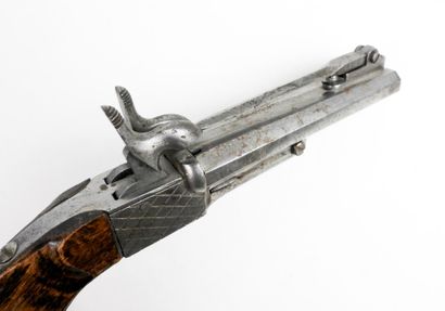 ARMES à FEU. Pistolet à coffre à broche et...