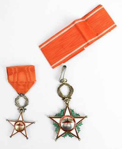DECORATIONS. MOROCCO. Order of the Ouissam...