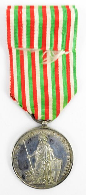 DECORATIONS. ITALY. Italian unity commemorative...