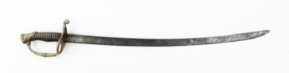 ARMES BLANCHES. Sabre modèle 1821 d'officier...