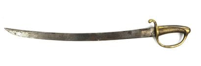 ARMES BLANCHES. Sabre briquet d'infanterie...