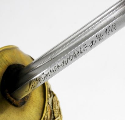 ARMES BLANCHES. Sabre de sous-officier de...