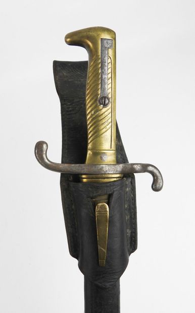BAIONNETTES. PRUSSE. Model 1871 bayonet with...
