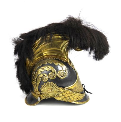 COIFFURES. Rare bodyguard helmet of Jérôme...
