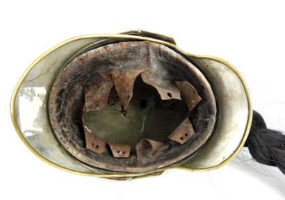COIFFURES. BELGIUM. Cuirassier troop helmet,...