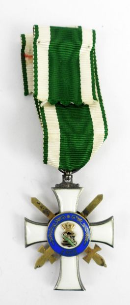 DECORATIONS. SAXONY. Order of Albert de valeureux...