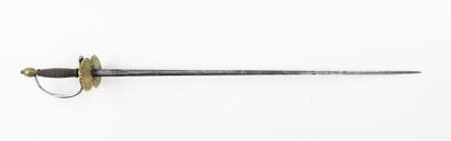 ARMES BLANCHES. Epée de ville à monture en...