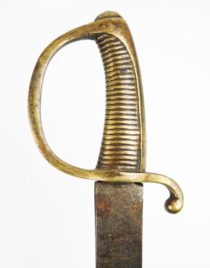 ARMES BLANCHES. Sabre briquet d'infanterie...