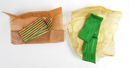 DECORATIONS. MISCELLANEOUS. Set of new ribbons...