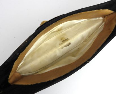 COIFFURES. Bicorne de préfet en feutre noir...