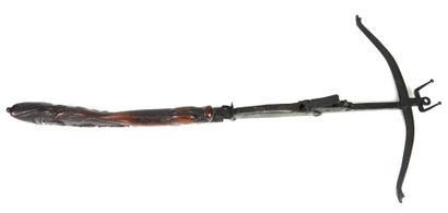 ARME de JET. Arbalète de tir, arbrier en...