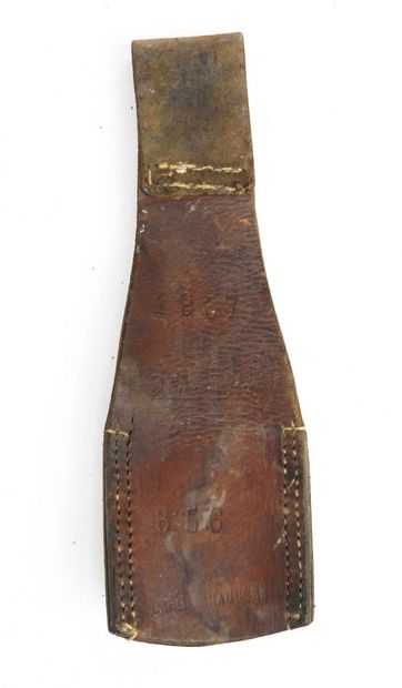 EQUIPMENT. Model 1842 bayonet holder in blackened...