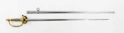 ARMES BLANCHES. Epée modèle 1872 d'officier...