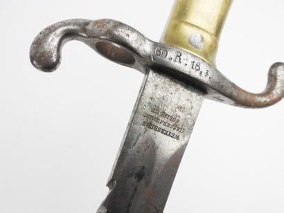 BAIONNETTES. PRUSSE. Model 1871 bayonet with...